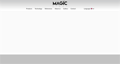 Desktop Screenshot of magic-light.fr